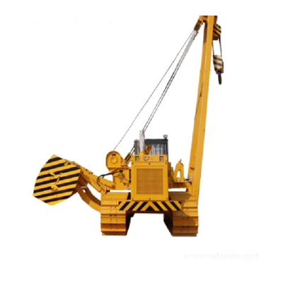 Tubo de tubería tipo rastreador con brazo de elevación hidráulico para la construcción de tuberías de campo
